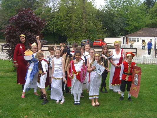 Roman dress up best sale day at school